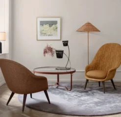 Stolik Kawowy Adnet 100 Cm Koniakowy Gubi