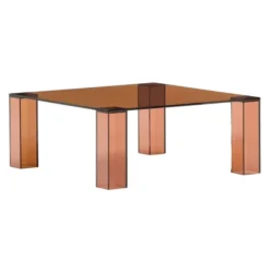 Stolik Kawowy Adularia 85 Cm Brązowy Kave Home