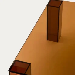 Stolik Kawowy Adularia 85 Cm Brązowy Kave Home