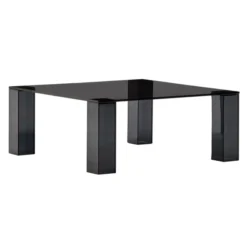 Stolik Kawowy Adularia 85 Cm Ciemnoszary Kave Home