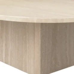 Stolik Kawowy Albio 70 Cm Trawertyn Miniforms