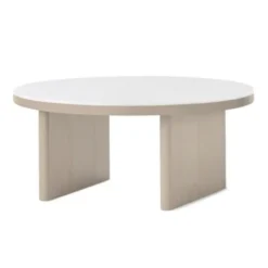 Stolik Kawowy Anza Biały Marmur Please Wait To Be Seated