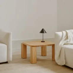 Stolik Kawowy Atlas 60 Cm Dębowy New Works