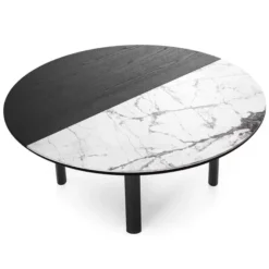 Stolik Kawowy Bam 80 Cm Biały Calligaris