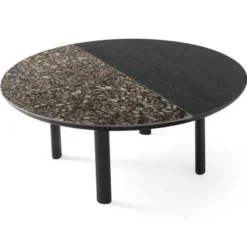 Stolik Kawowy Bam 80 Cm Czarny Calligaris