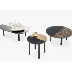Stolik Kawowy Bam 80 Cm Czarny Calligaris