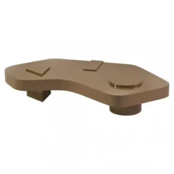 Stolik Kawowy Bold 180 Cm Tabaco Wysoki Połysk Sancal