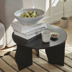 Stolik Kawowy Brook 60 Cm Czarny Broste Copenhagen