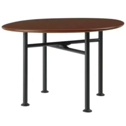 Stolik Kawowy Carmel 60 Cm Czerwony Gubi