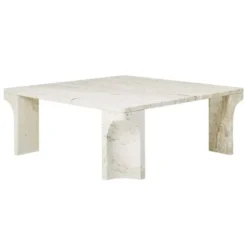 Stolik Kawowy Doric 80 Cm Biały Gubi