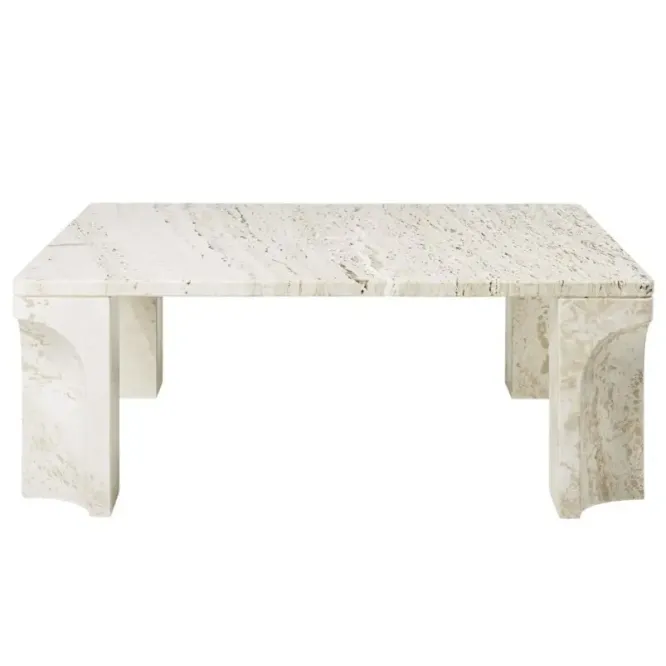 Stolik Kawowy Doric 80 Cm Biały Gubi