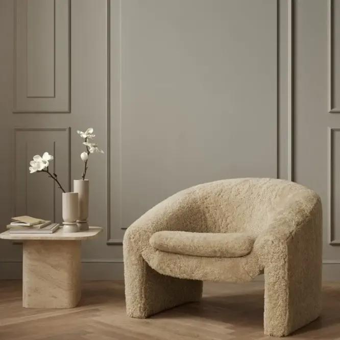 Stolik Kawowy Eida 55 Cm Trawertyn Bolia