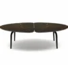 Stolik Kawowy Graphium 140Cm Noir Sahara Zanotta