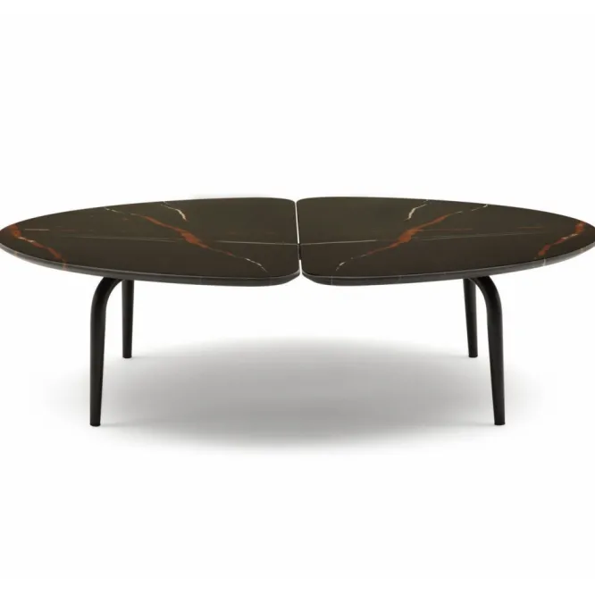 Stolik Kawowy Graphium 140Cm Noir Sahara Zanotta