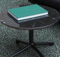 Stolik Kawowy Lunar H;45 Czarny Marmur Normann Copenhagen