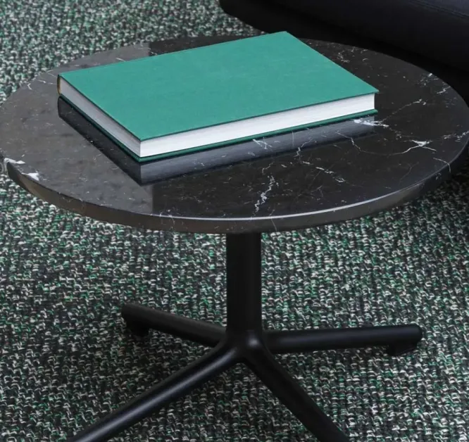 Stolik Kawowy Lunar H;45 Czarny Marmur Normann Copenhagen
