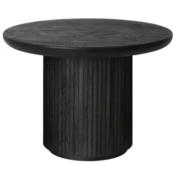Stolik Kawowy Moon 60 Cm Czarny Dąb Gubi