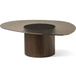 Stolik Kawowy Mushroom Przydymiony-Brąz Calligaris