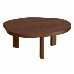 Stolik Kawowy Noah 80 Cm Ciemnobrązowy