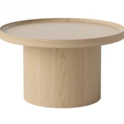 Stolik Kawowy Plateau 74 Cm Dąb Bielony Bolia