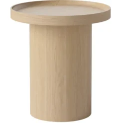 Stolik Kawowy Plateau 48 Cm Dąb Bielony Bolia