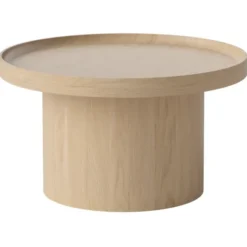 Stolik Kawowy Plateau 61 Cm Dąb Bielony Bolia
