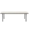 Stolik Kawowy Savoye 120 Cm Beżowy Blat Ceramiczny Pwtbs