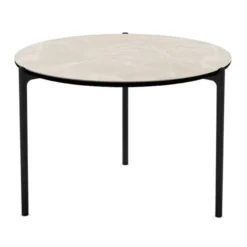 Stolik Kawowy Savoye 60 Cm Beżowy Blat Ceramiczny Please Wait To Be Seated