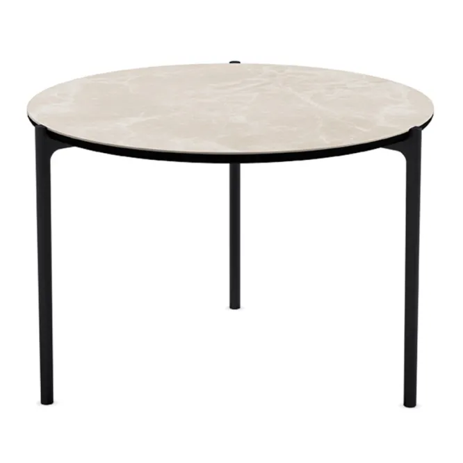 Stolik Kawowy Savoye 60 Cm Beżowy Blat Ceramiczny Please Wait To Be Seated