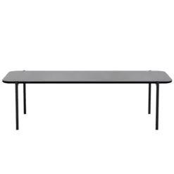 Stolik Kawowy Savoye 120 Cm Szary Blat Ceramiczny Pwtbs