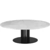 Stolik Kawowy Scala 130 Cm Biały Marmur Normann Copenhagen