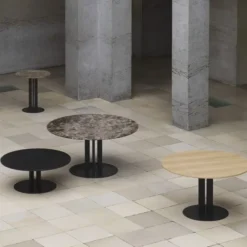 Stolik Kawowy Scala 110 Cm Czarny Dąb Normann Copenhagen