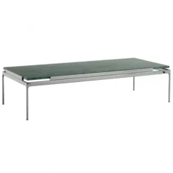 Stolik Kawowy Sett Ln12 Verde Guatemala Dark Chrome Andtradition