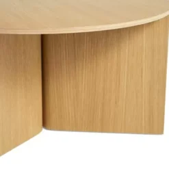 Stolik Kawowy Slit 65 Cm Dąb Lakierowany Hay