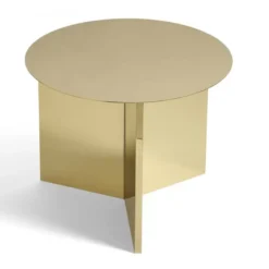 Stolik Kawowy Slit 45 Cm Mosiężny Hay