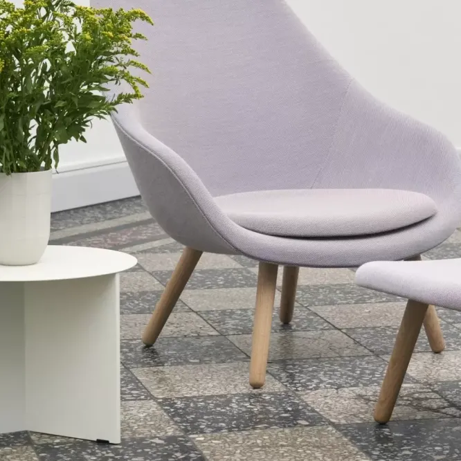 Stolik Kawowy Slit 45 Cm Mosiężny Hay