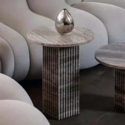 Stolik Kawowy Soho Silver Trawertyn Norr 11