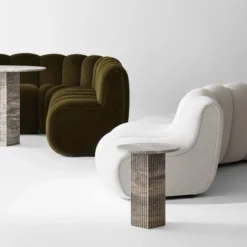 Stolik Kawowy Soho Silver Trawertyn Norr 11