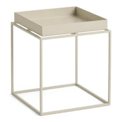 Stolik Kawowy Tray 40 Cm Beżowy Hay