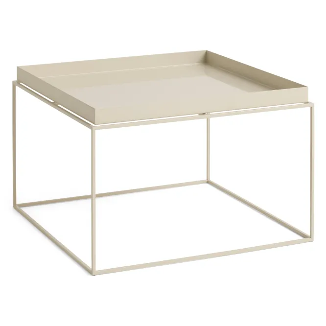 Stolik Kawowy Tray 60 Cm Beżowy Hay