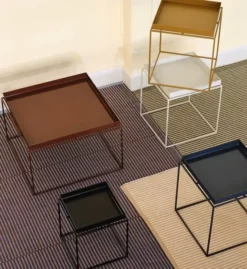Stolik Kawowy Tray 60 Cm Brązowy Hay