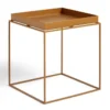 Stolik Kawowy Tray 40 Cm Toffee Hay