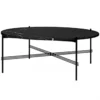 Stolik Kawowy Ts 105 Cm Czarna Podstawa Blat Marmurowy Czarny Gubi