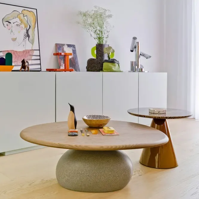 Stolik Kawowy Vesper 105 Cm Stonacril Sancal