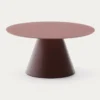 Stolik Kawowy Wilshire 80 Cm Terakotowy Kave Home