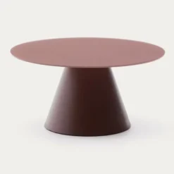 Stolik Kawowy Wilshire 80 Cm Terakotowy Kave Home