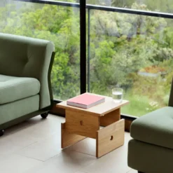 Stolik Kawowy Wood Box Dąb Olejowany Hay