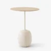 Stolik Lato Ln8 Dąb-Crema Diva Marble Andtradition
