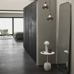 Stolik Lato Ln8 Kość Słoniowa-Crema Diva Marble Andtradition