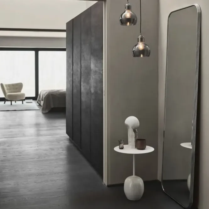 Stolik Lato Ln8 Kość Słoniowa-Crema Diva Marble Andtradition